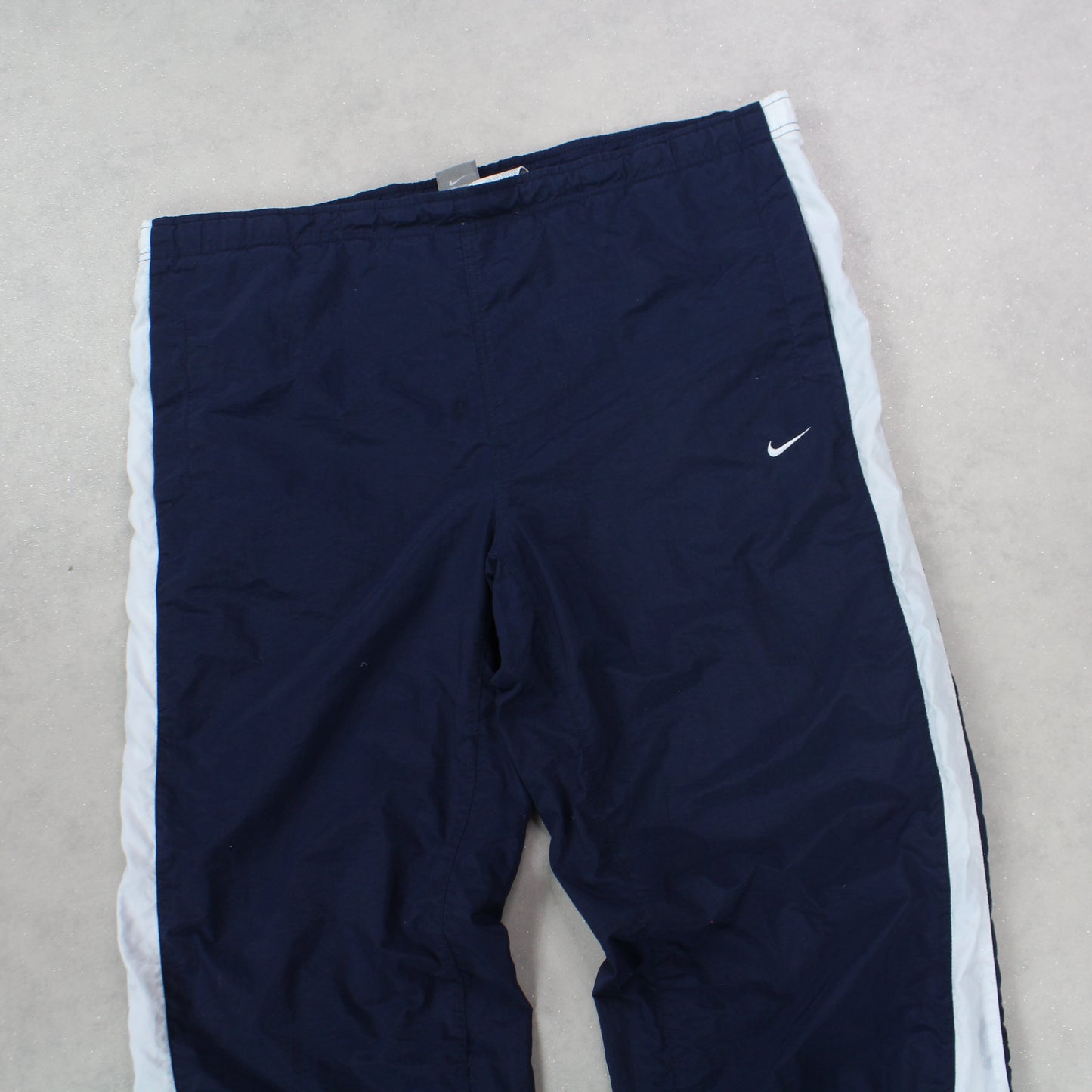 RARE 00s Nike Trackpants Navy - (XL)