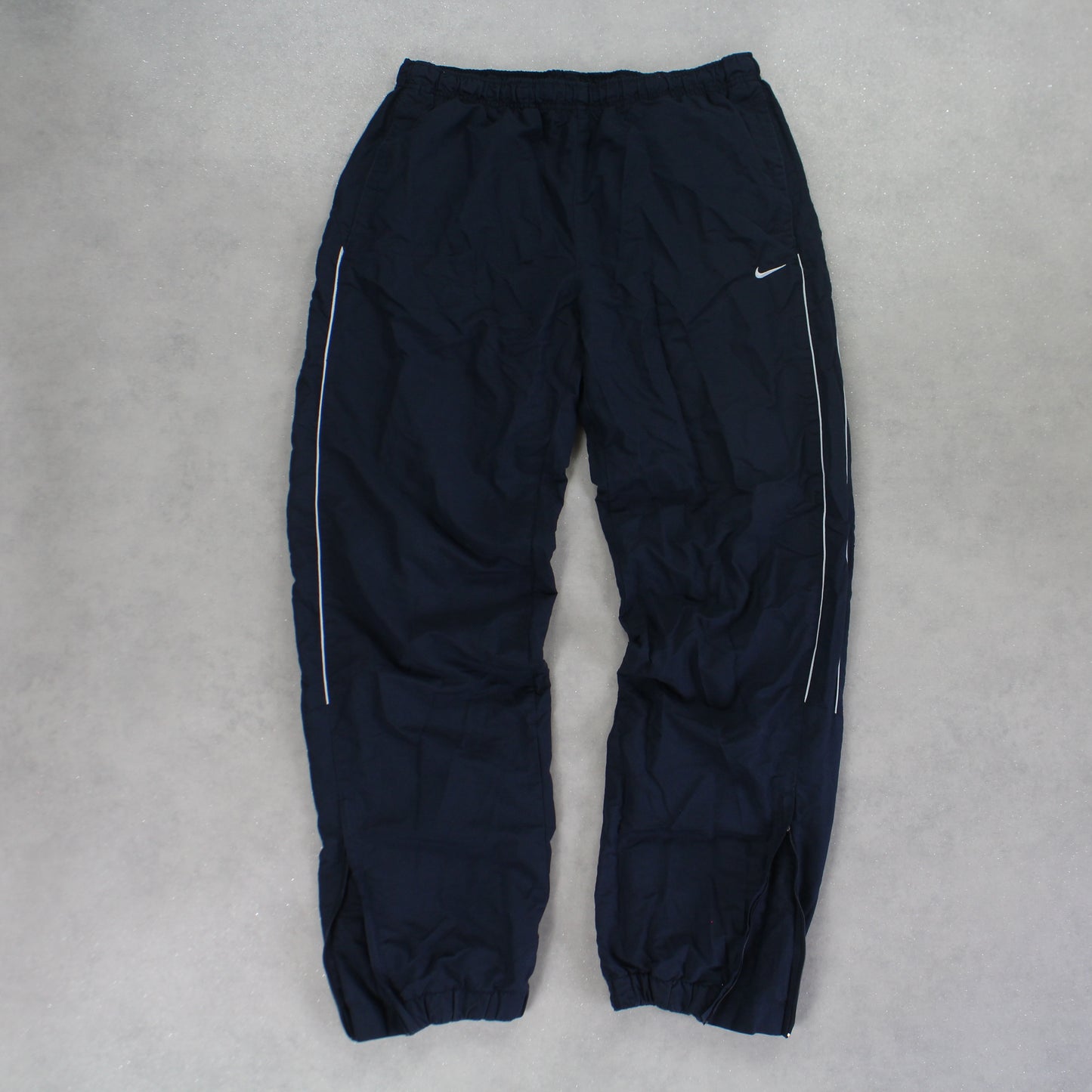 RARE 2000s Nike Trackpants Navy - (M)