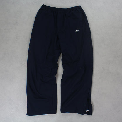 RARE 2000s Nike Trackpants Navy - (L)