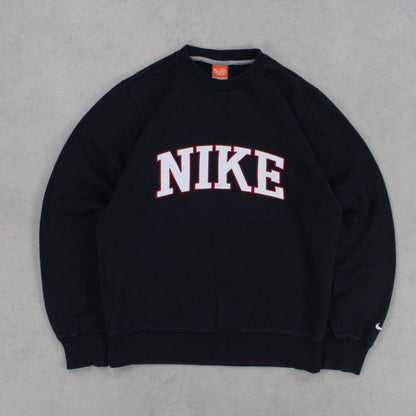 RARE 00s Nike Sweatshirt Black - (M)