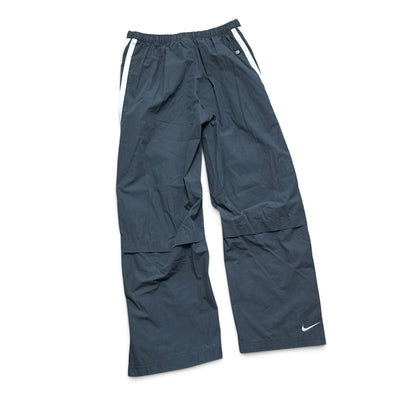 RARE 2000s Nike Trackpants Grey - (XS)