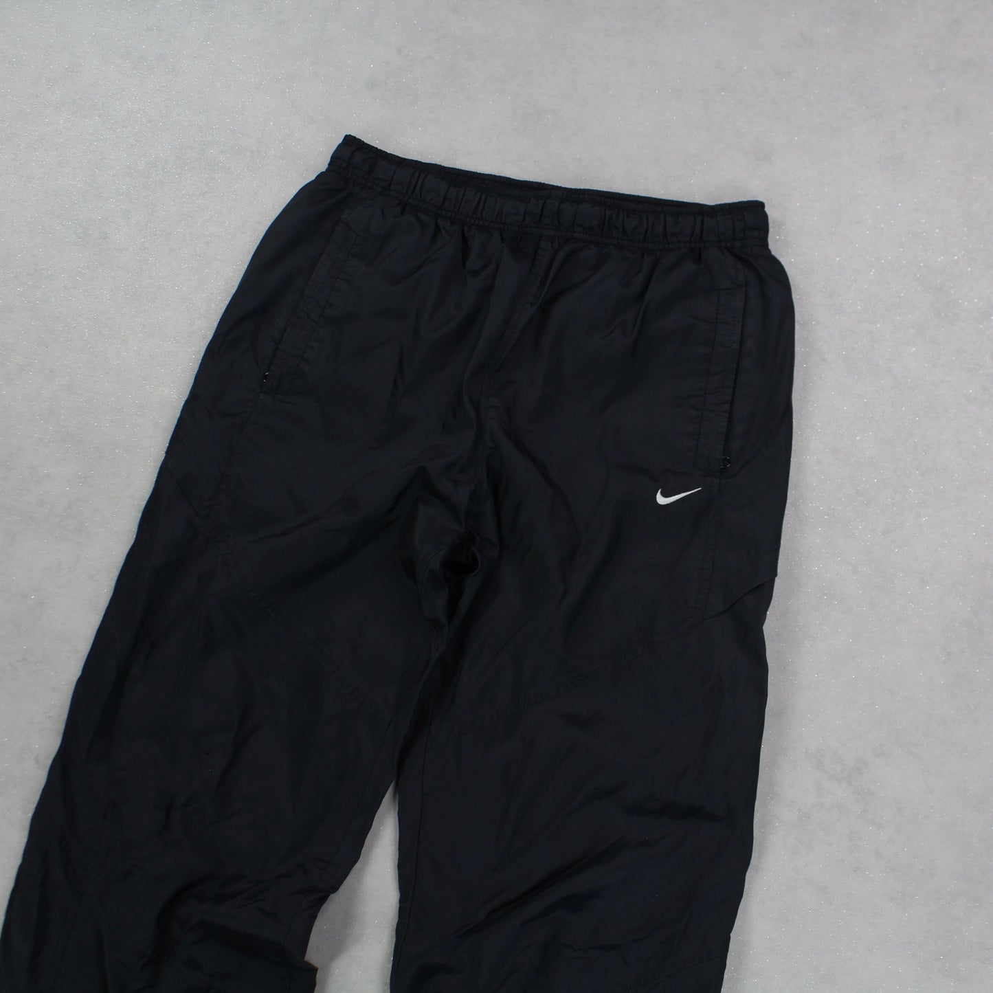 RARE 00s Nike Trackpants Black - (S)