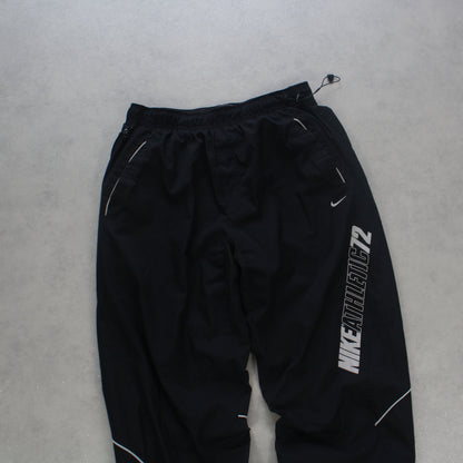 RARE 2000s Nike 72 Trackpants Black - (S)
