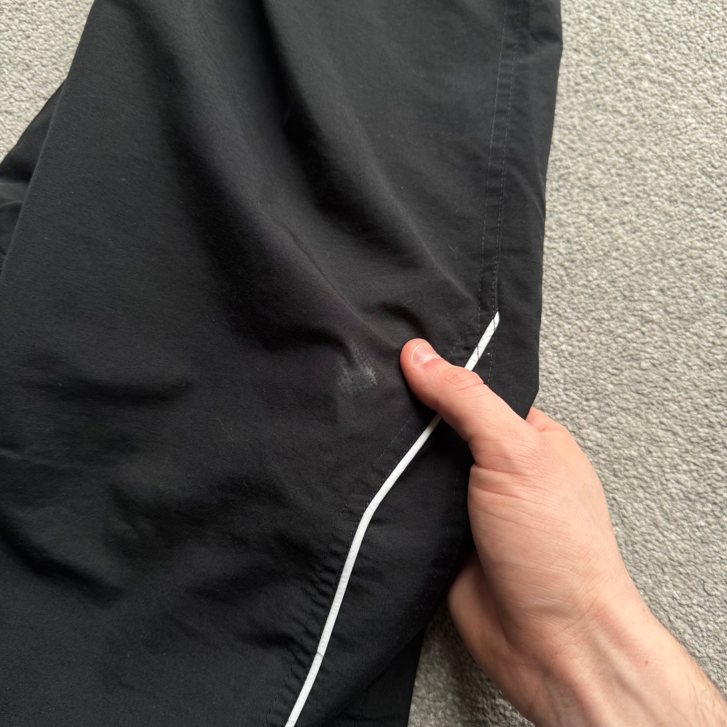 RARE 2000s Nike Trackpants Black - (L)