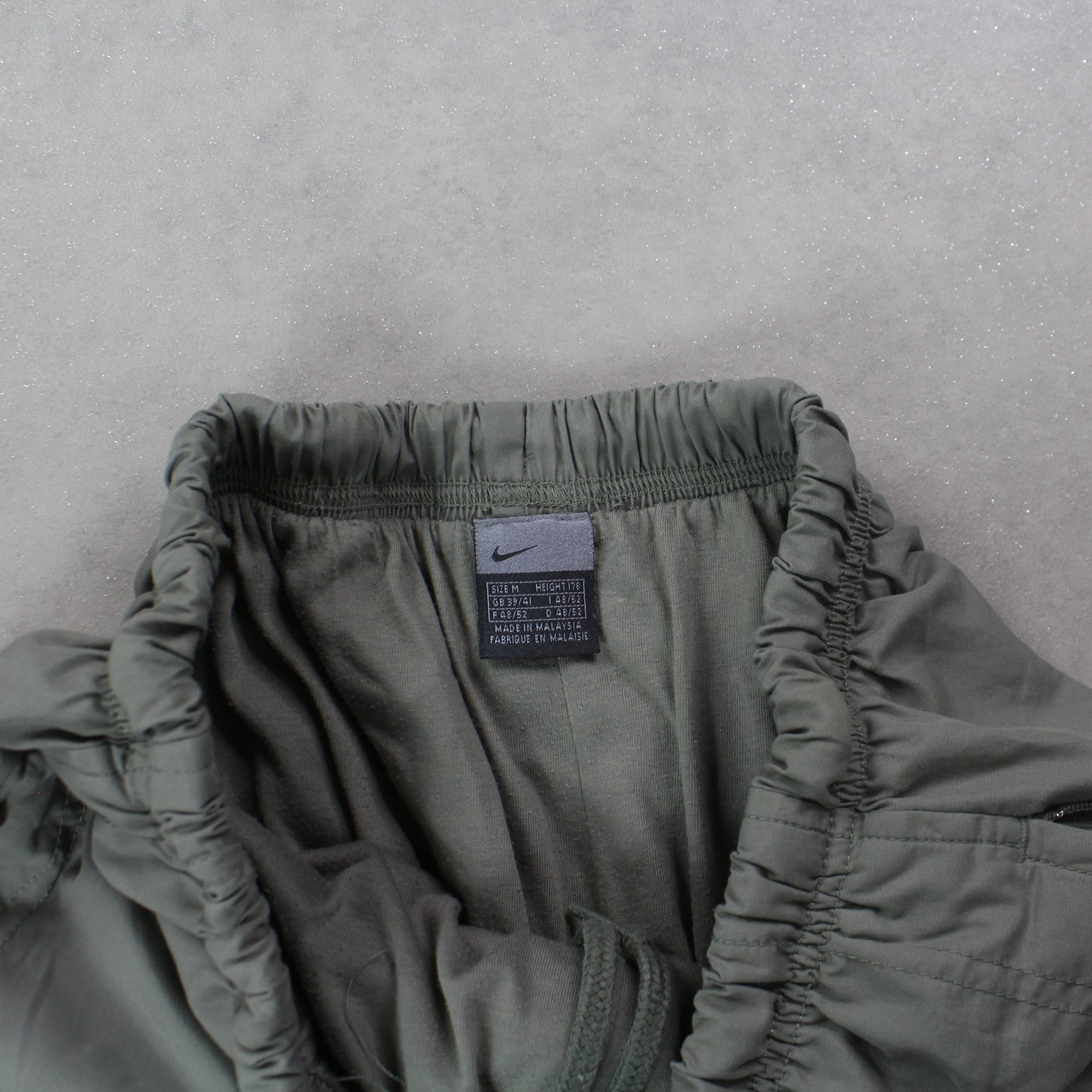 RARE 00s Nike Trackpants Green - (S)