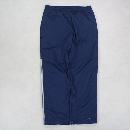 SUPER RARE Vintage 00s Nike Trackpants Navy - (L)