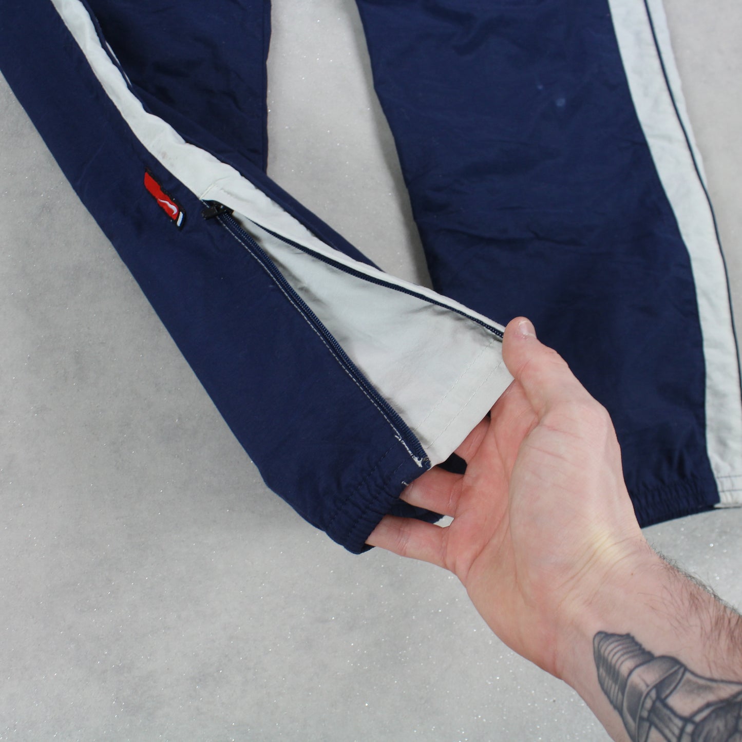 RARE 00s Nike Trackpants Navy - (S)