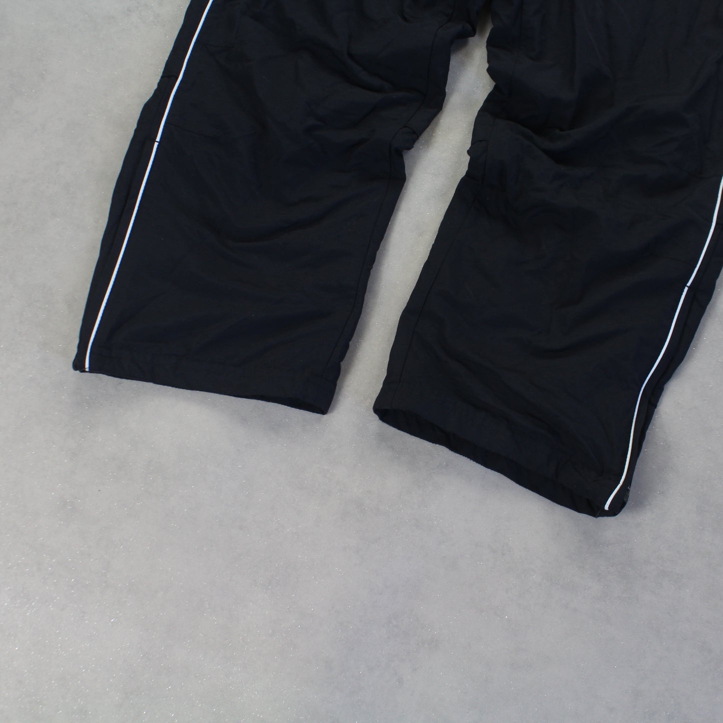 RARE 2000s Nike Short Leg Trackpants Black - (M)