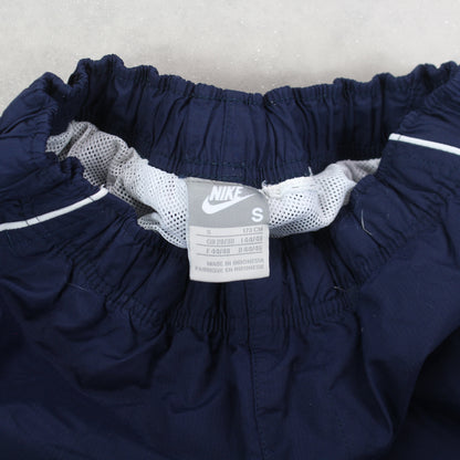 Vintage 00s Nike 3/4 Trackpants Navy - (S)