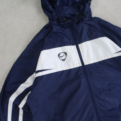 RARE 2000s Nike Track Jacket Navy - (M)
