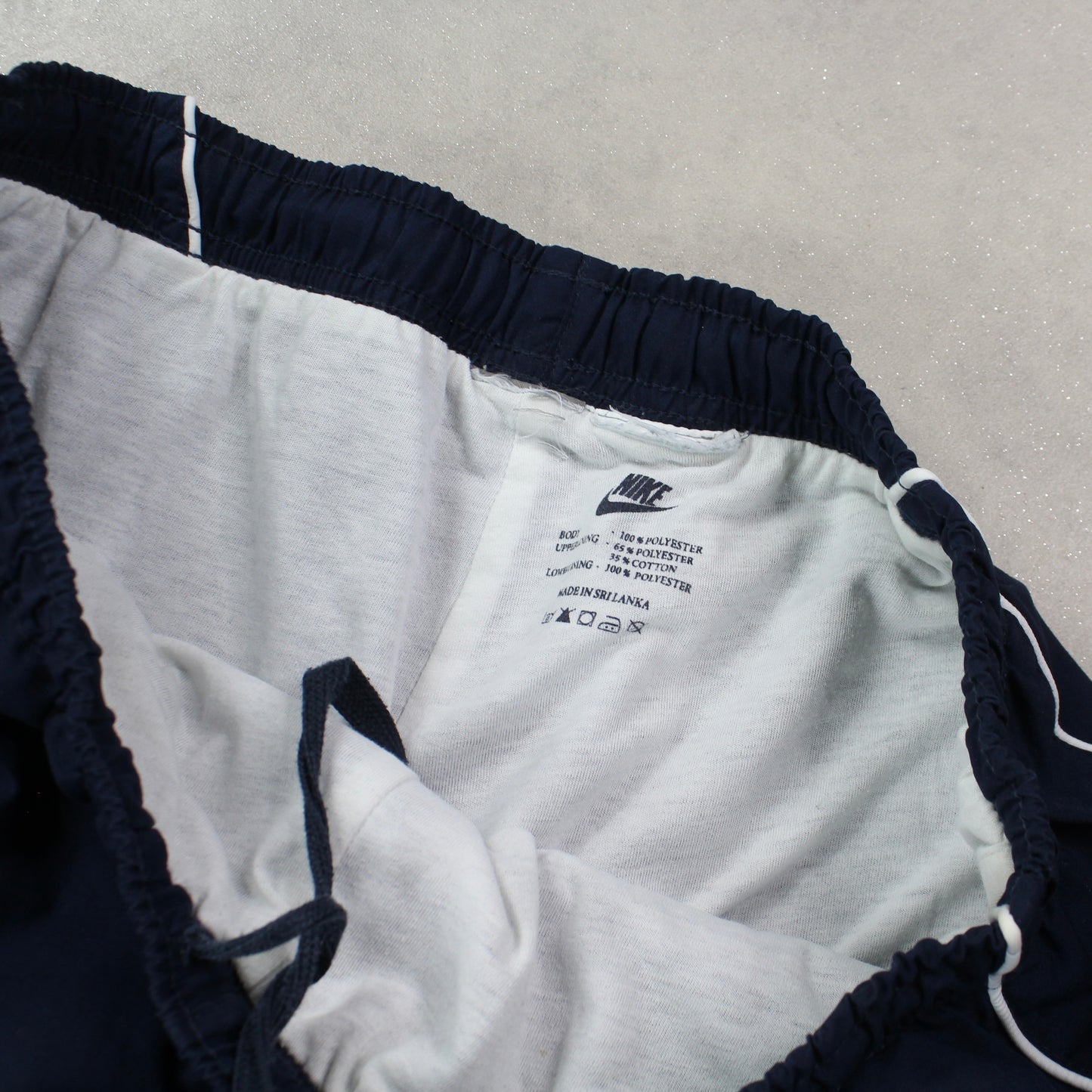 RARE 00s Nike Trackpants Navy - (L)