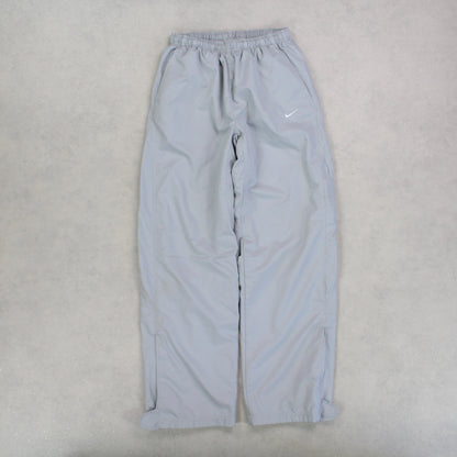 RARE 00s Nike Trackpants Grey - (S)