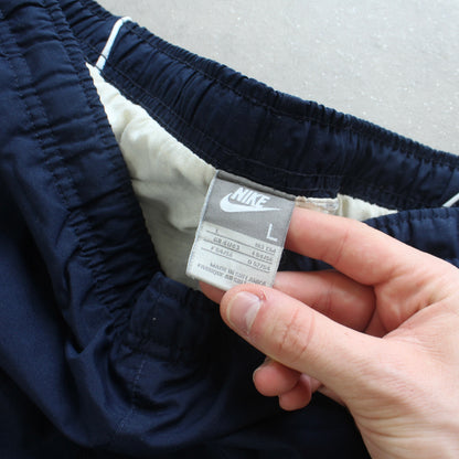 RARE 2000s Baggy Nike Trackpants Navy - (XL)