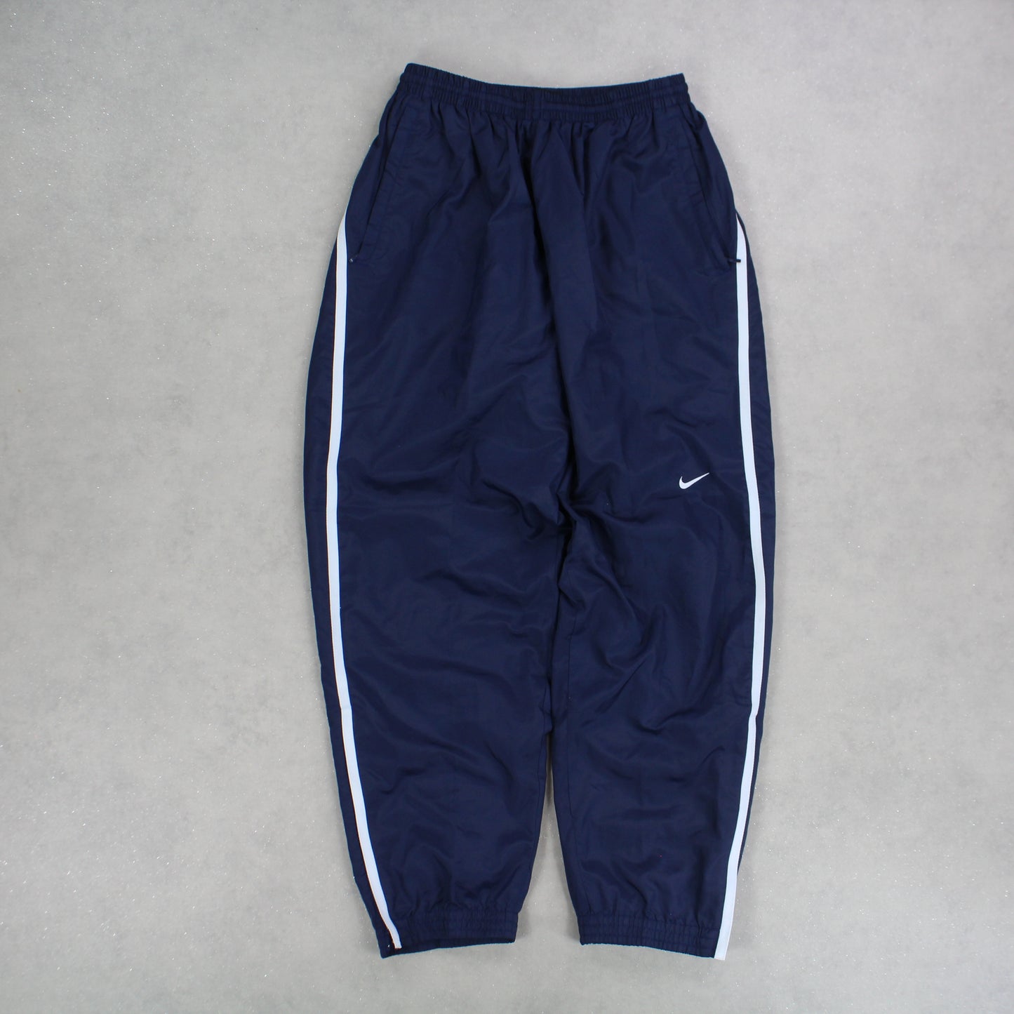 RARE 00s Nike Trackpants Navy - (S)