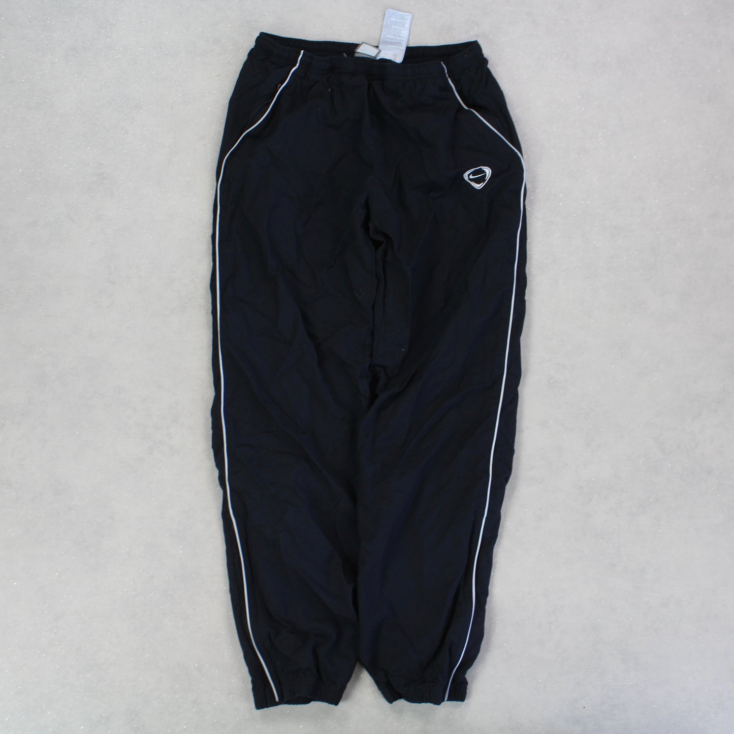 RARE Vintage 00s Nike Trackpants Black - (S)