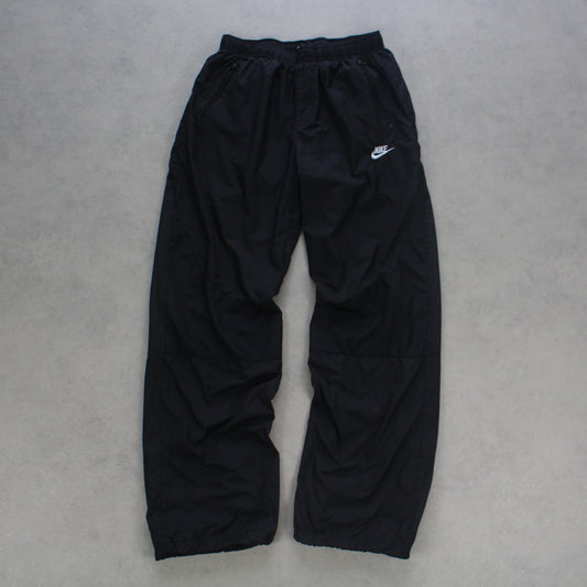 RARE 2000s Nike Trackpants Black - (S)