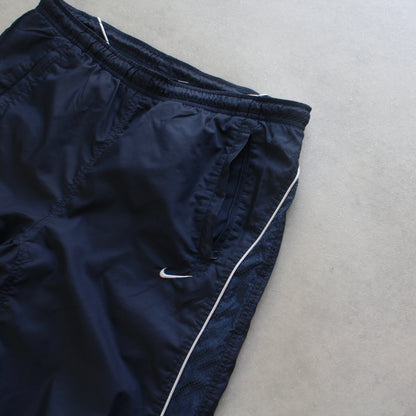SUPER RARE 2000s Nike Trackpants Navy - (S)