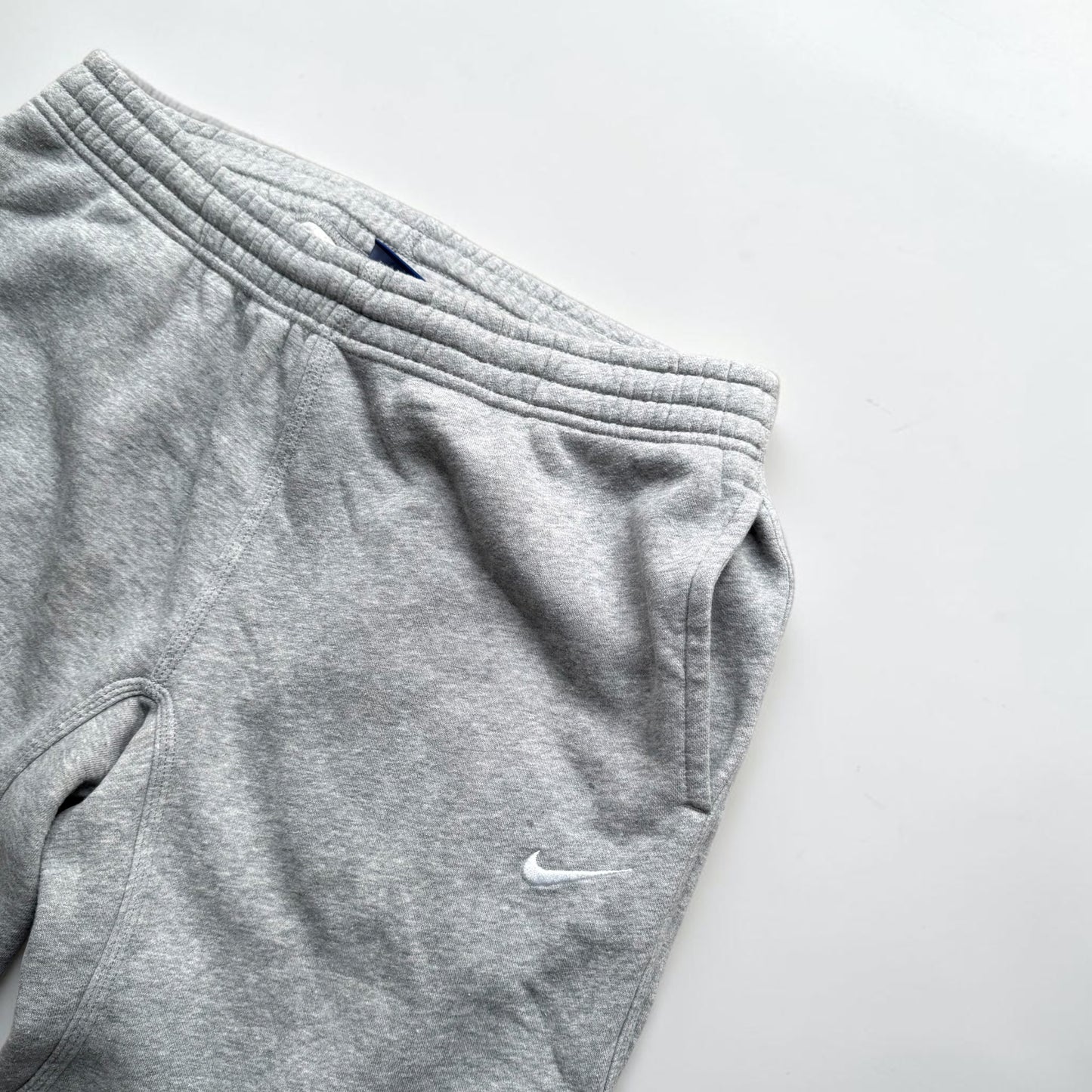 RARE Wide Leg Nike Joggers Grey - (L)