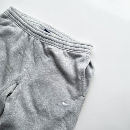 RARE Wide Leg Nike Joggers Grey - (L)
