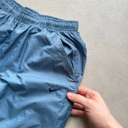 RARE 2000s Nike Trackpants Blue - (M)