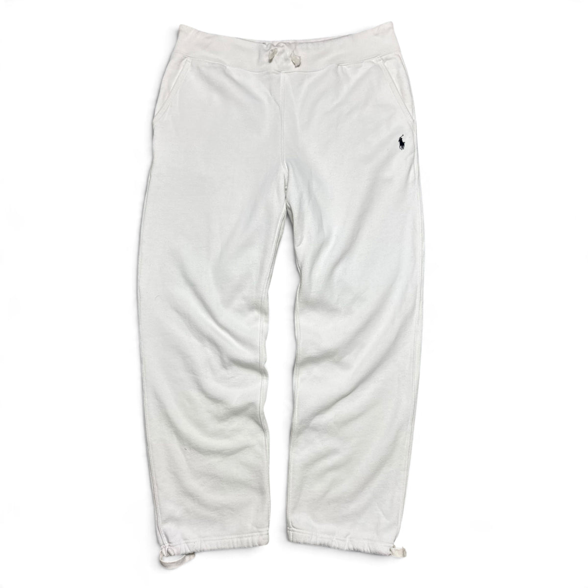 RARE 2000s Polo Ralph Lauren Joggers White - (L)
