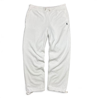 RARE 2000s Polo Ralph Lauren Joggers White - (L)