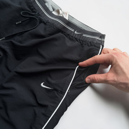 2000s Nike Trackpants Black - (S)