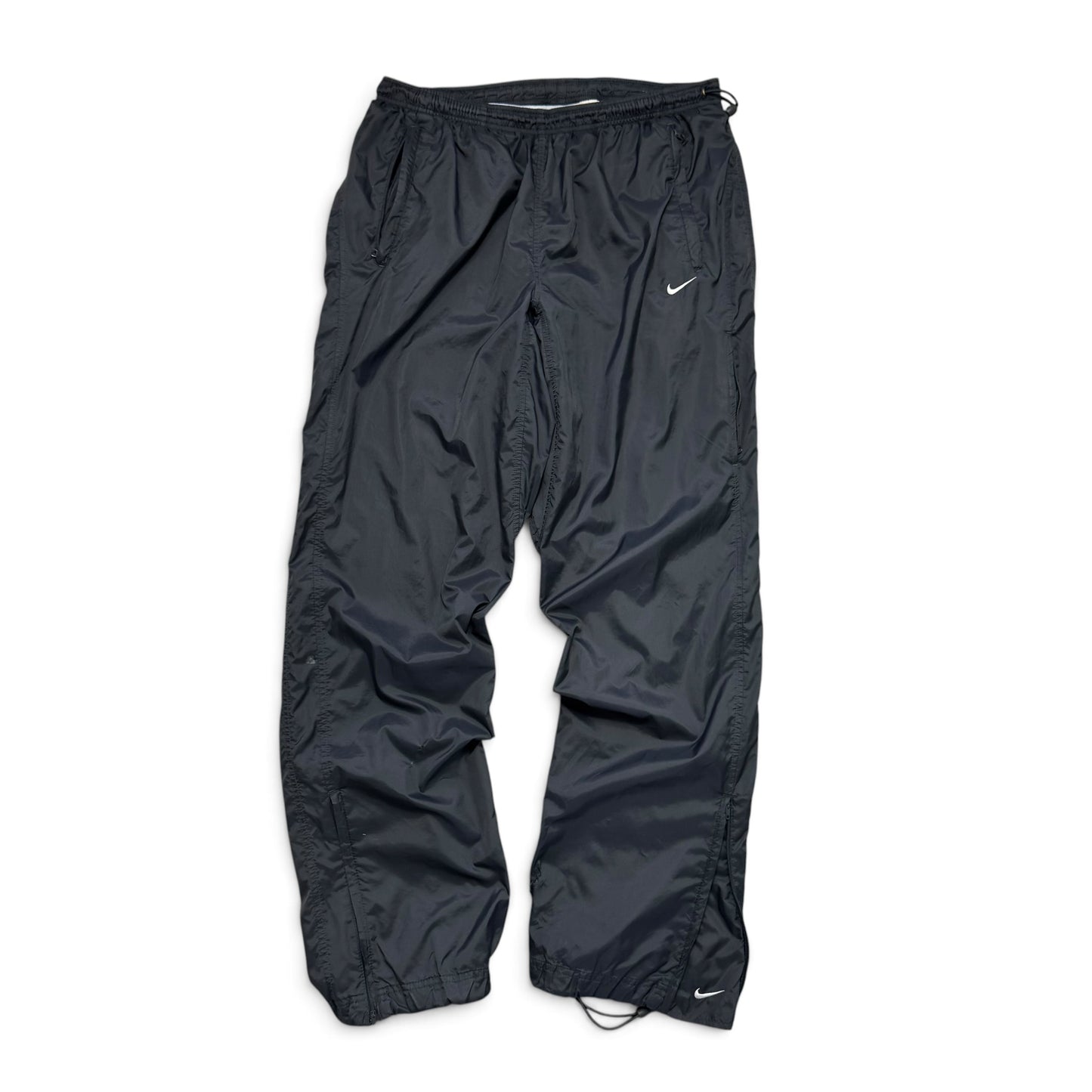 RARE 2000s Nike Trackpants Grey - (M)