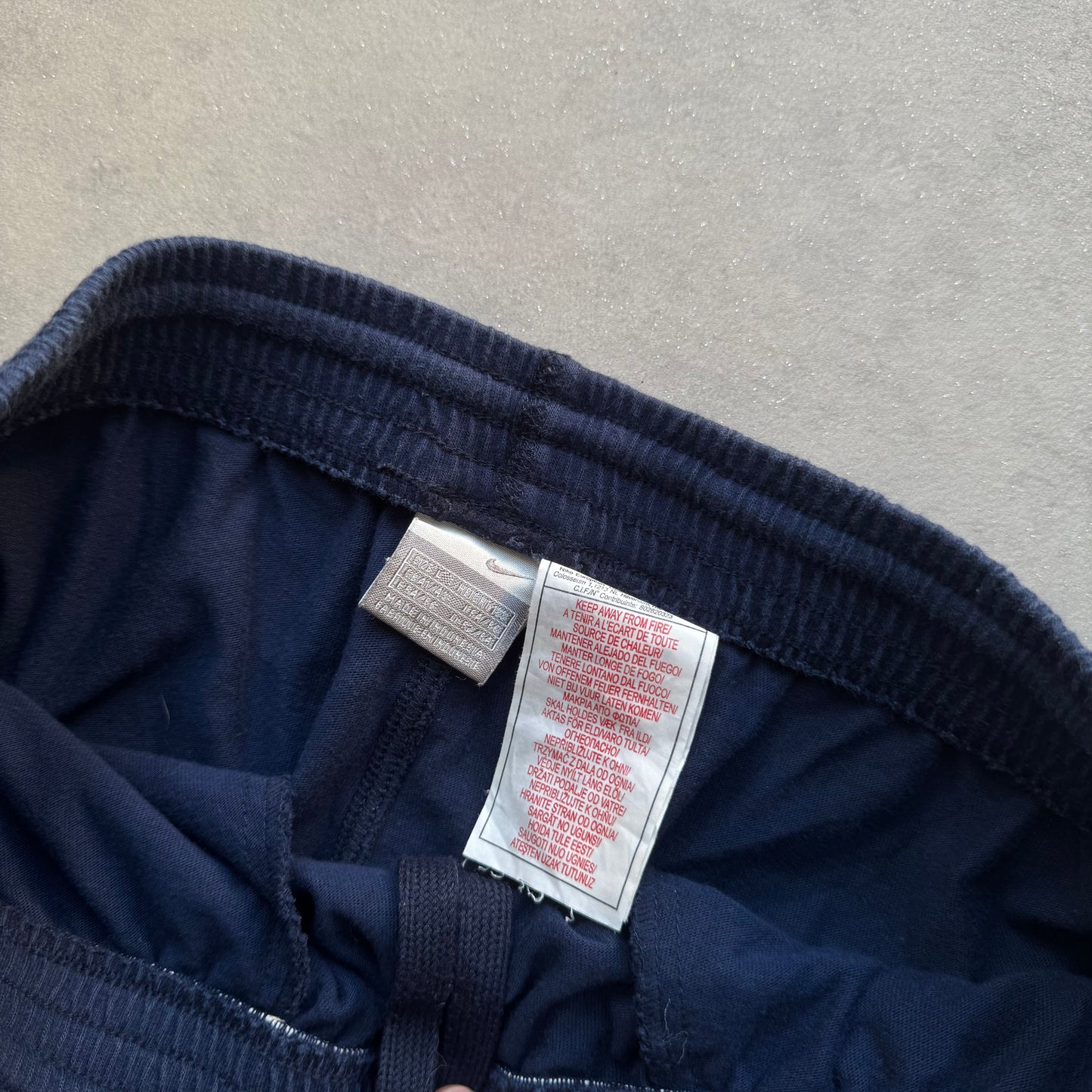 RARE 2000s Nike Joggers Navy - (M)