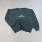 RARE Vintage 1990s Adidas Sweatshirt Dark Green - (S)