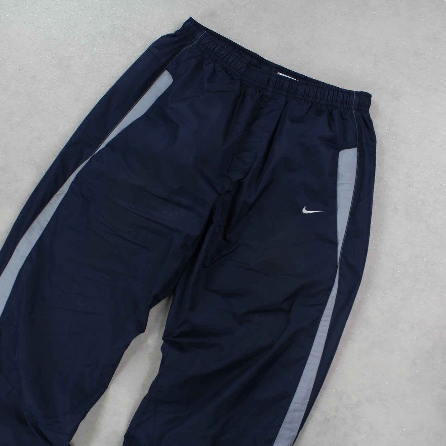 RARE 00s Nike Trackpants Navy - (S)