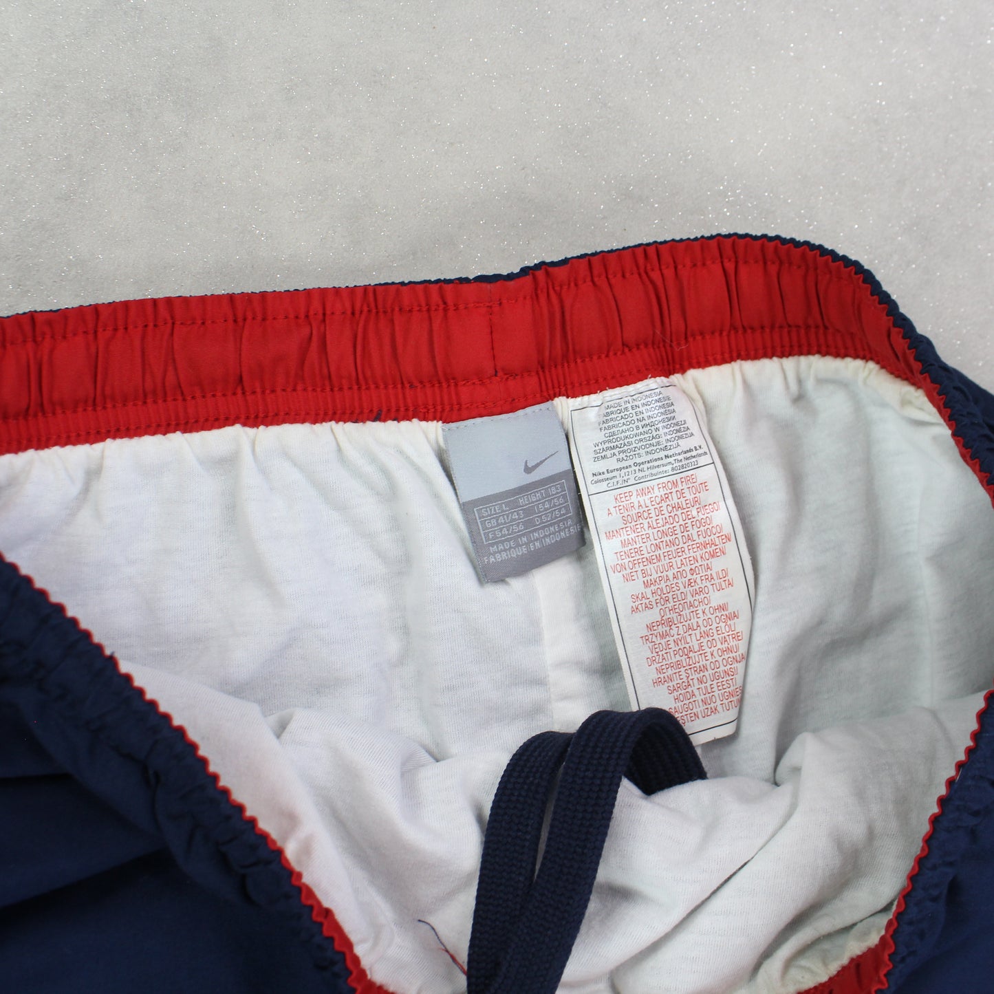 SUPER RARE 00s Nike Trackpants Navy - (L)