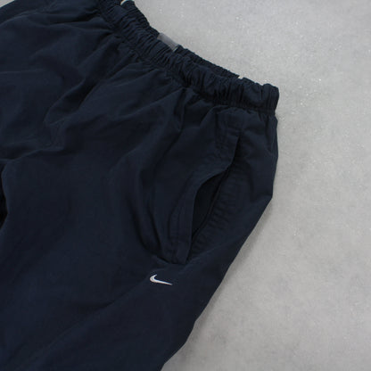 RARE 2000s Nike Trackpants Navy - (L)
