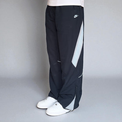 RARE 00s Baggy Nike Trackpants Navy - (XL)