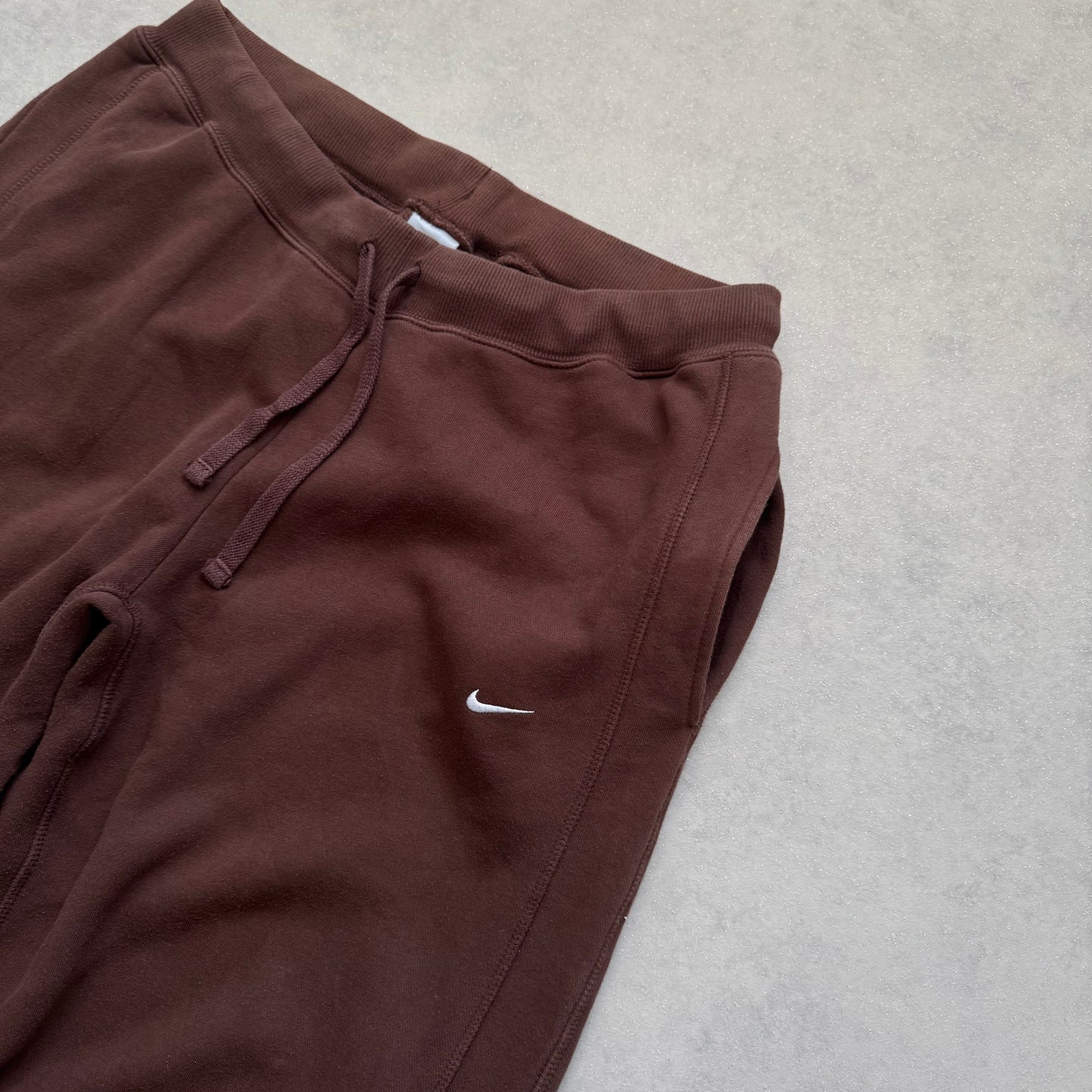 SUPER RARE 2000s Baggy Nike Joggers Brown *PREMIUM* - (XL)