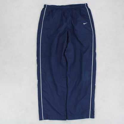 RARE Vintage 00s Nike Trackpants Navy - (L)