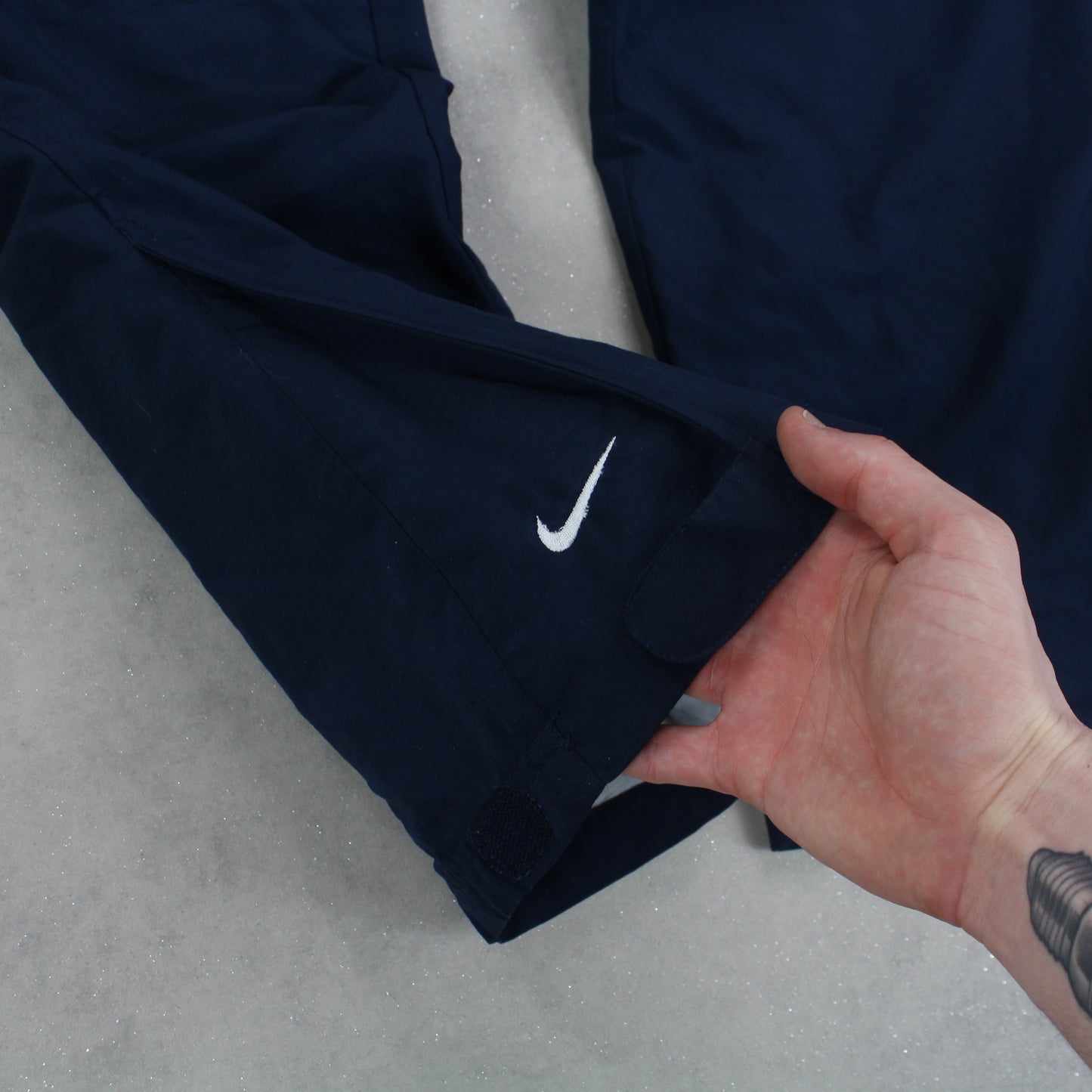 RARE 00s Nike Trackpants Navy - (M)