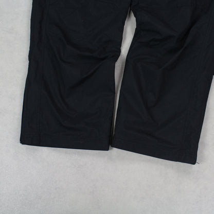 SUPER RARE 00s Nike Trackpants Black - (L)