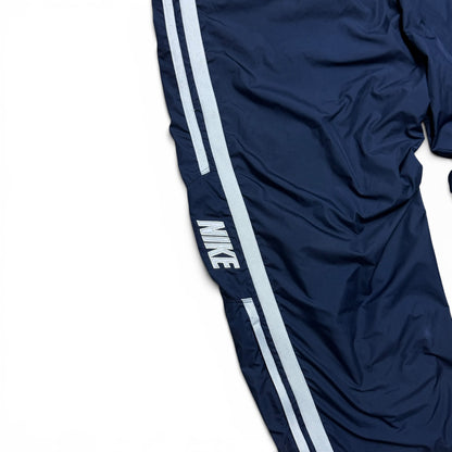 RARE 2000s Baggy Nike Trackpants Navy - (L)