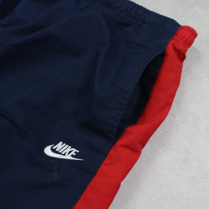 RARE 2000s Baggy Nike Trackpants Navy - (XL)