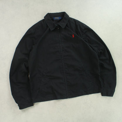 RARE 1990s Ralph Lauren Harrington Jacket Black - (L)