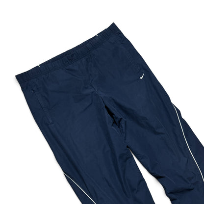 RARE 2000s Baggy Nike Trackpants Navy - (L)