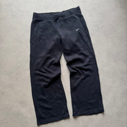 RARE 2000s Nike Joggers Black - (M)
