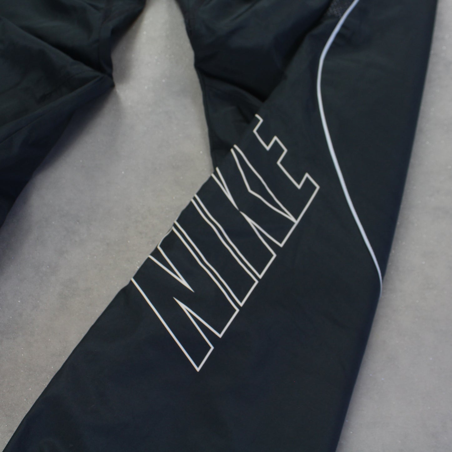 RARE 2000s Baggy Nike Trackpants Grey - (XL)