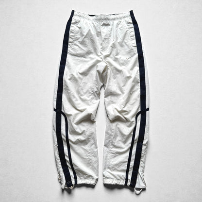 RARE 2000s Nike Trackpants White - (S)