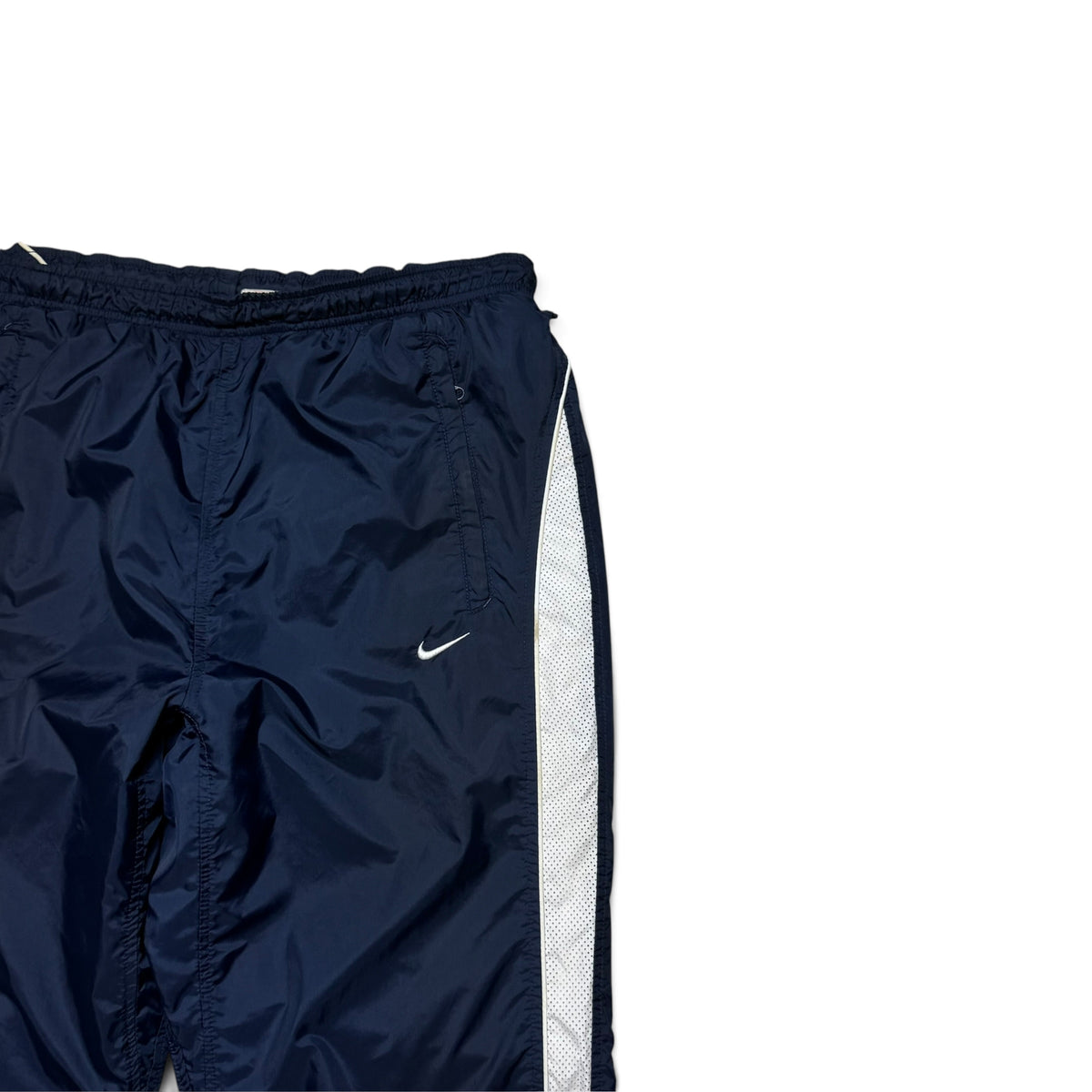 SUPER RARE 2000s Nike Trackpants Navy - (L) | PREMIUM