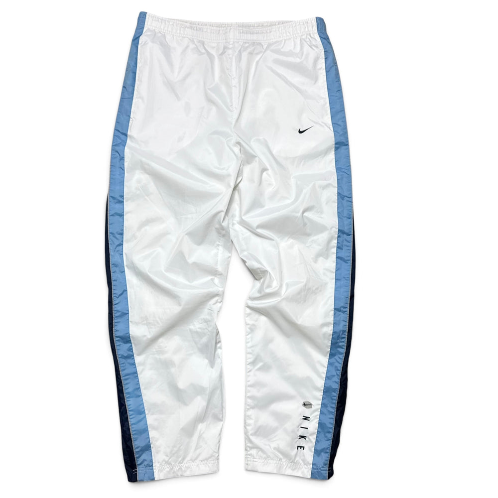 RARE 2000s Nike Trackpants White - (L)