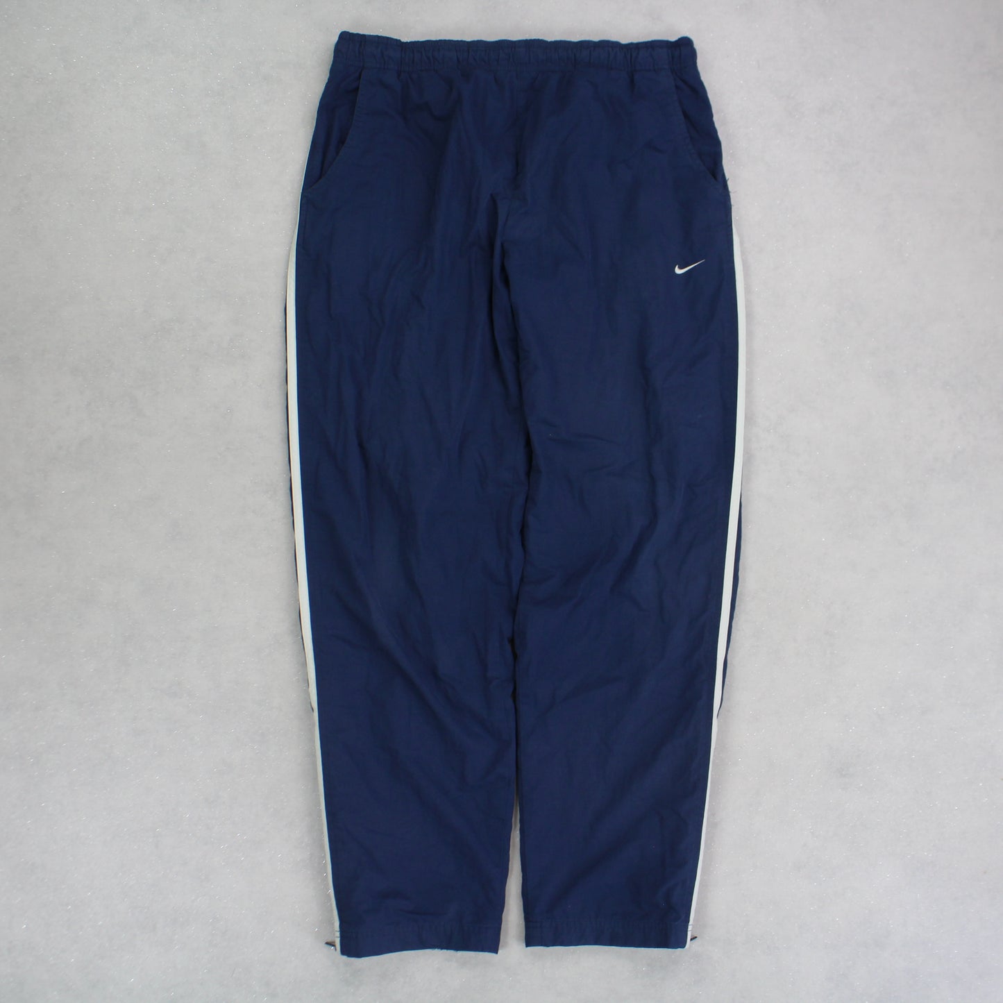 RARE 00s Nike Trackpants Navy - (L)