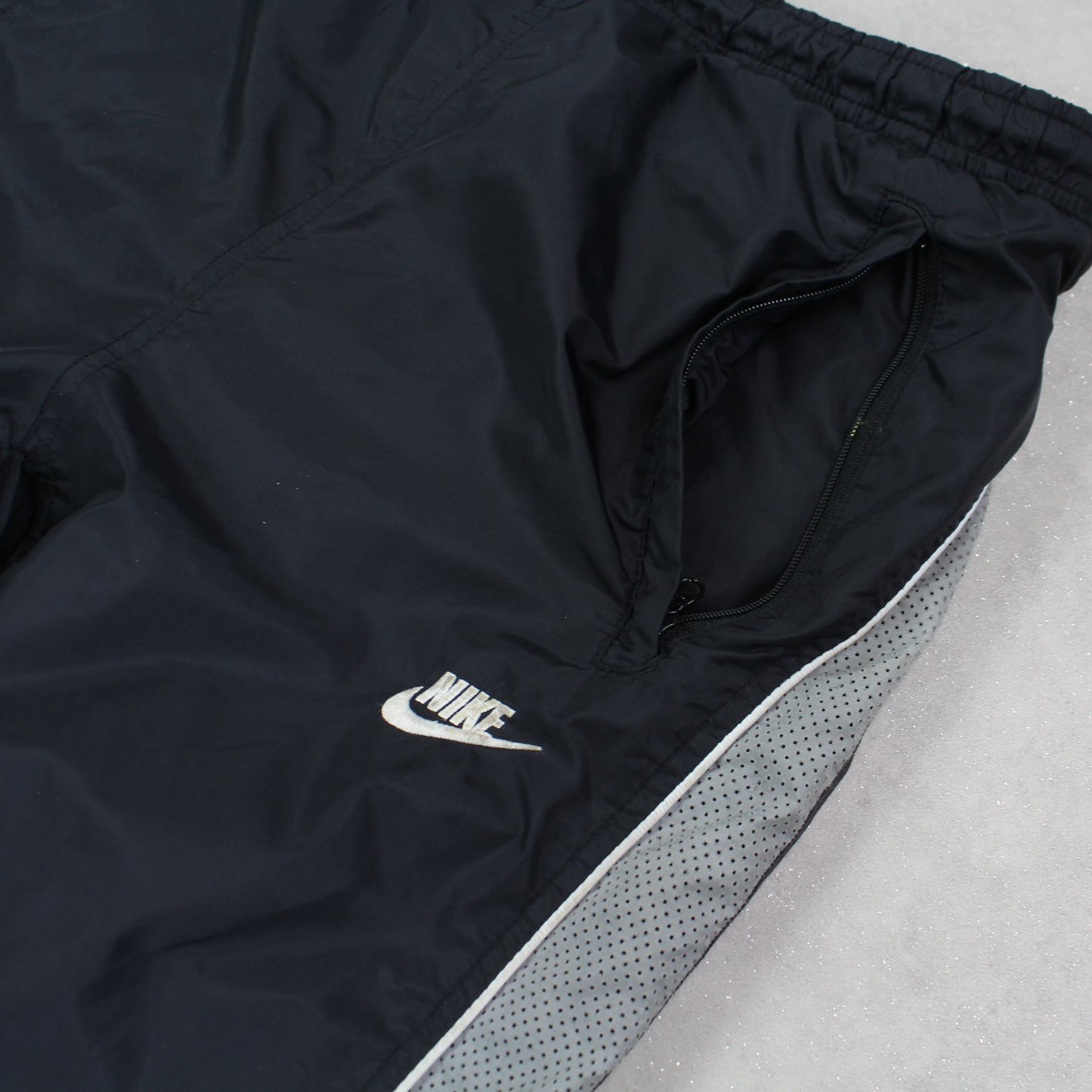 RARE 2000s Nike Trackpants Black - (L)