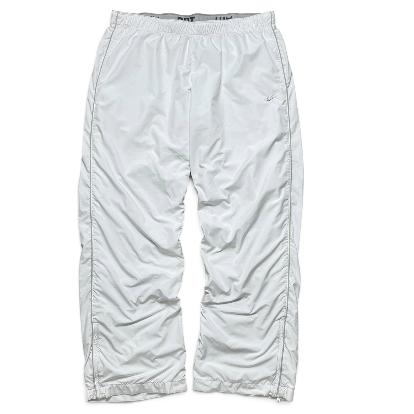 RARE 2000s Nike Trackpants White - (M)